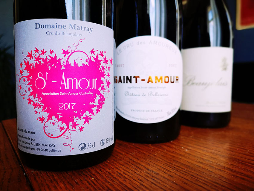 Saint Amour Beaujolais Romantic Wines For Valentine S Day The Wine Ninjas